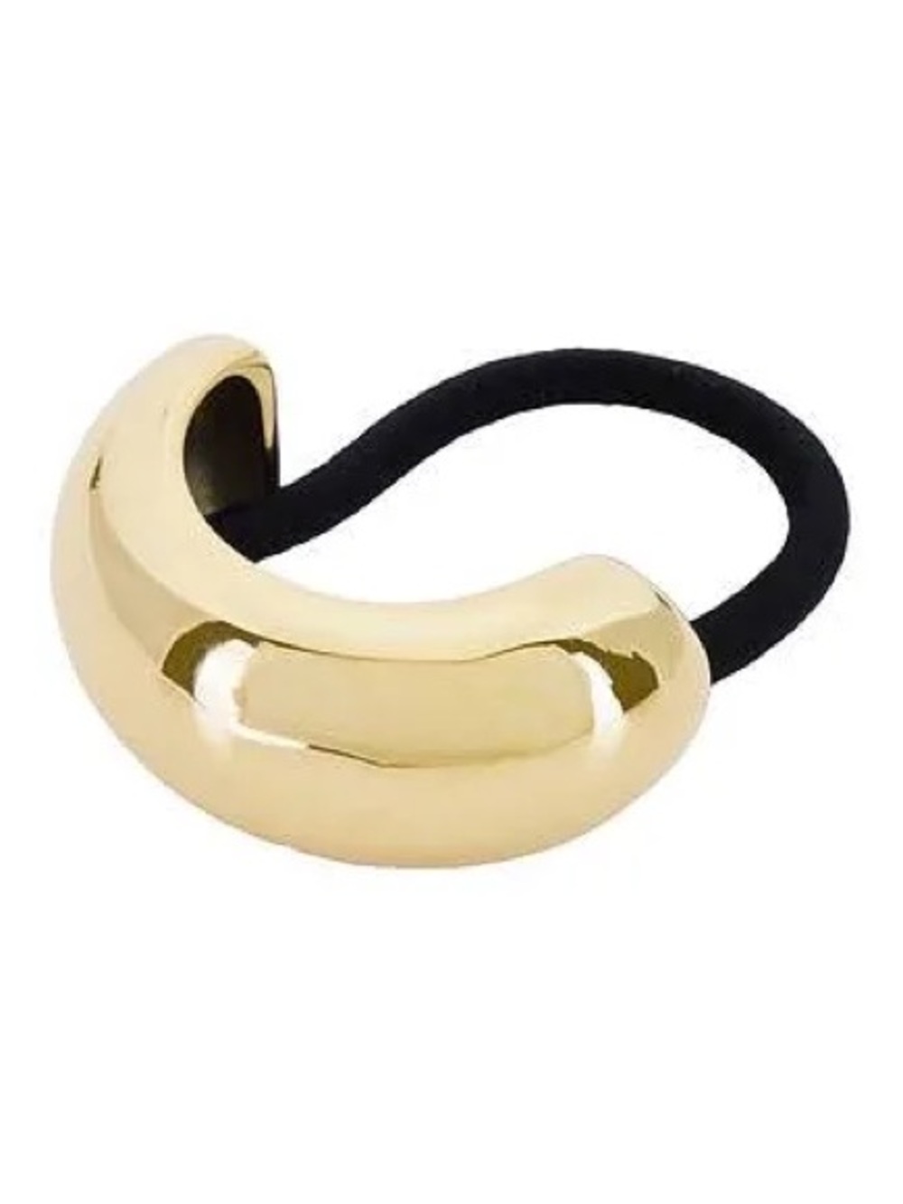8 Other Reasons Gold and Black Sculpted Hair Tie - New in Box - revolve